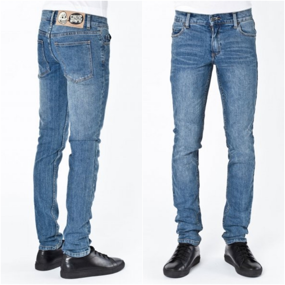 Cheap Monday Tight Jean Dark Clean Wash Denim 29/32 Unisex